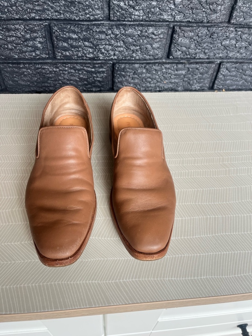 Poppy Barley women’s loafers in Tan